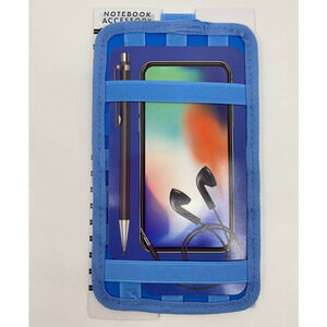 Notebook Accessory Hold All NEW Blue for Notebook Journal Travel